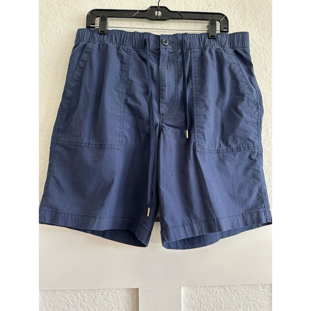 Polo Ralph Lauren Relaxed Fit Stretch Poplin Chino Shorts Navy Blue Large